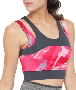 multiple colors of sports bra