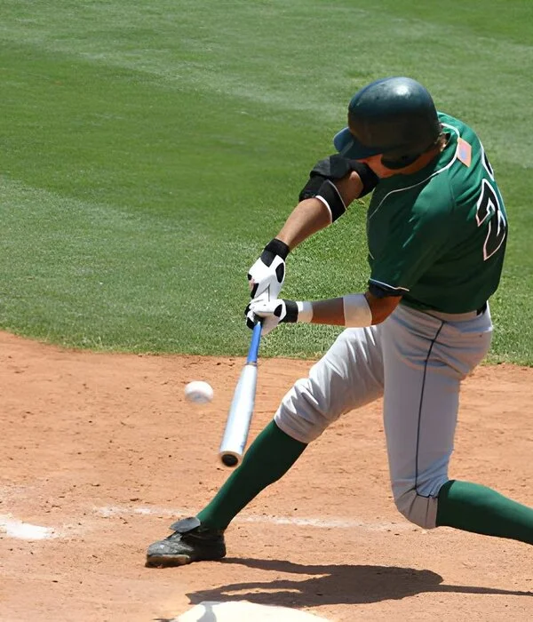 player wearing white and forest green baseball uniform